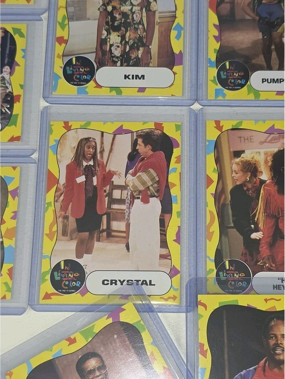 Lot Of 16 Vintage In Living Color TV Series BIG CARDS J-LO JIM CARREY ROOKIES!